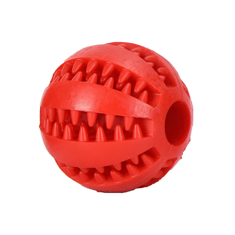 Interactive Rubber Ball Dog Toy