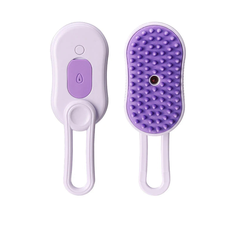 Electric Spray Steamy Pet Brush