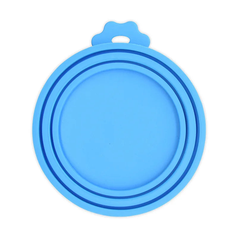Reusable Pet Food Can Cover and Spoon